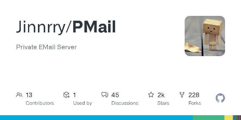 GitHub - Jinnrry/PMail: Private EMail Server