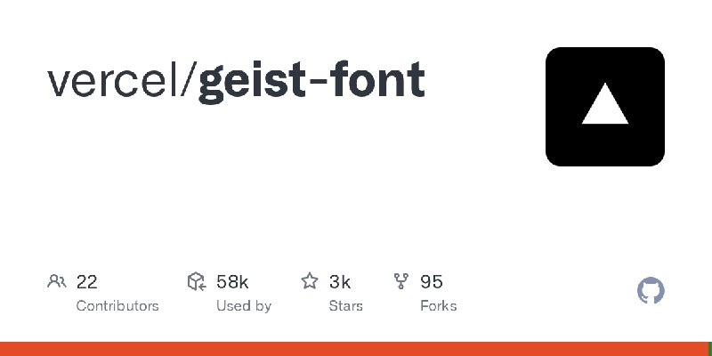 GitHub - vercel/geist-font