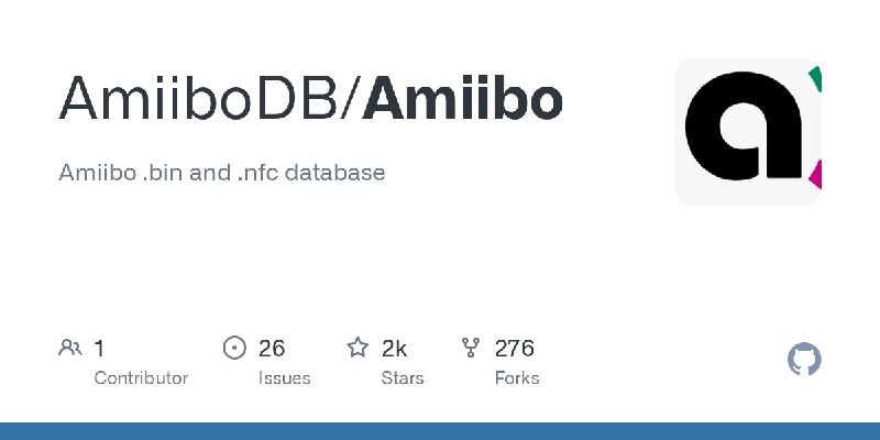 GitHub - AmiiboDB/Amiibo: Amiibo .bin and .nfc database