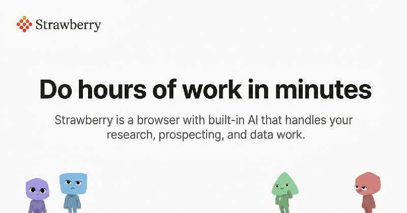 Strawberry Browser | AI teammates that work alongside you