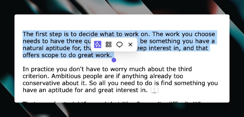 SumBuddy: AI 浏览器助手，让网页对话与总结更自由安全  • 支持使用自定义模型 API key，基础功能免费无需登录  • 提供网页对话与划词对话，可自由编辑 Prompt，提升阅读效率  • 本地化请求，不保存对话内容和 API key，确保数据安全  